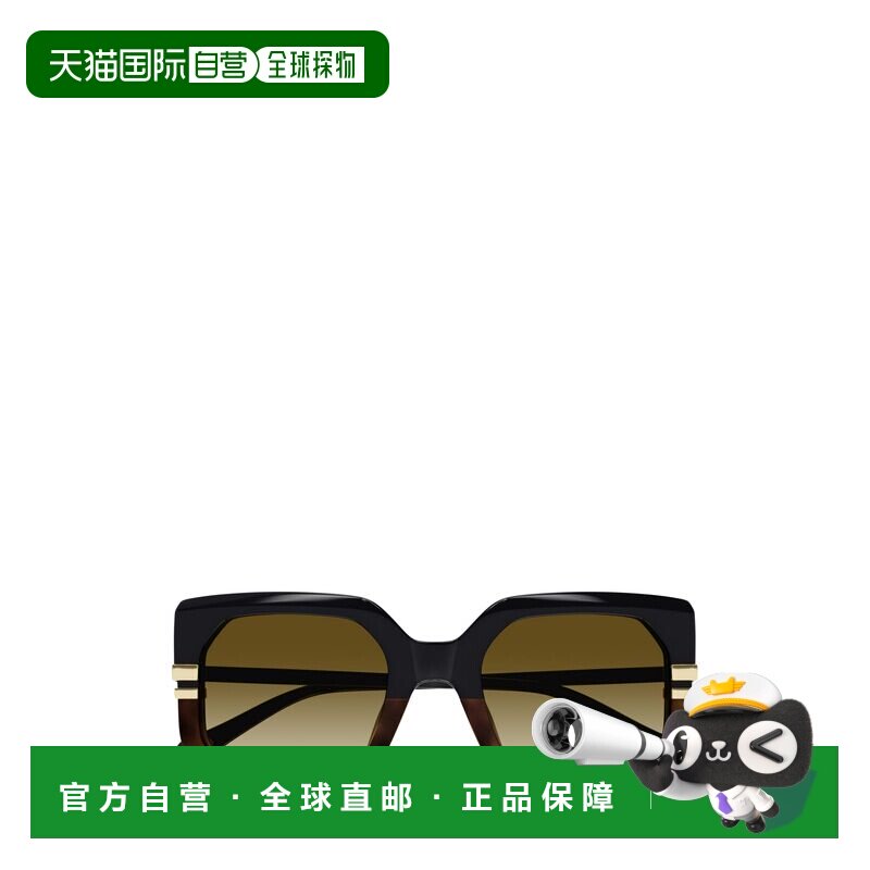 1h可退 香港直邮Chloe 蔻依 女士 几何框太阳镜 CH0240S black黑