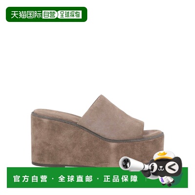 香港直邮Brunello Cucinelli 布内罗 古奇拉利 女士坡跟 凉鞋