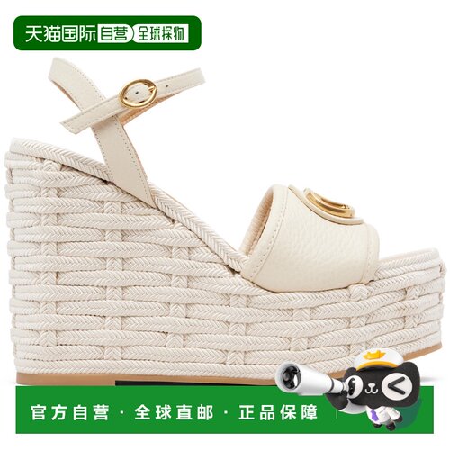 香港直邮valentino 华伦天奴 女士 Garavani 灰白色 VLogo Signat