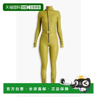 瑞克 欧文斯 女士 香港直邮Rick 皮革连衣裤 Lilies Tuta Owens