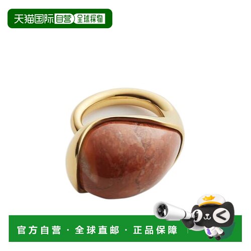 1h可退 香港直邮Bottega Veneta 大号Drop Marble戒指 775219VAOE