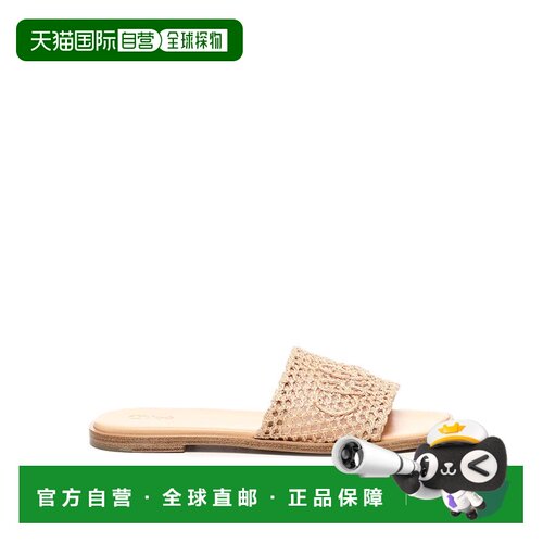 香港直邮CHLOÉ 女士高跟鞋 CHC25A12LRG6K0 SS2026 卡其色 Soleil