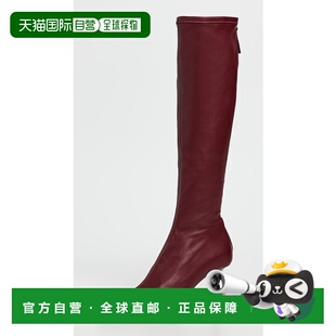 香港直邮Acne 后弹力靴子 Studios 女士 red红色 艾克妮 1h可退