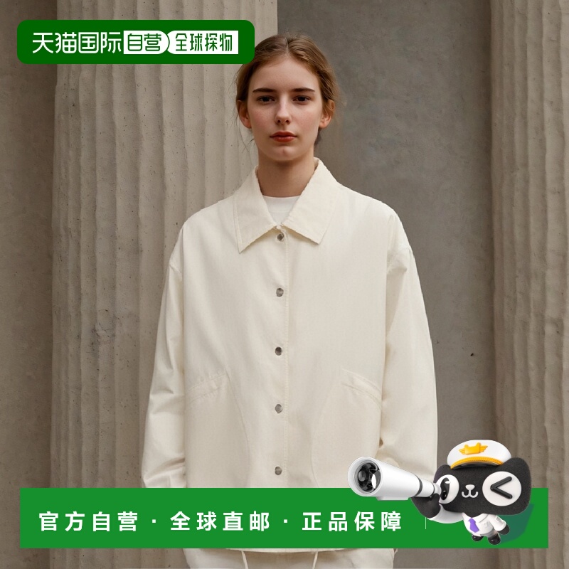 香港直邮Jil Sander翻领长袖时尚休闲夹克外套J04AM0001J45063