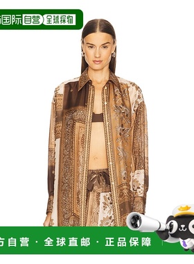 香港直邮ZIMMERMANN 女士 Lucky Manstyle 衬衫 4588TSS252