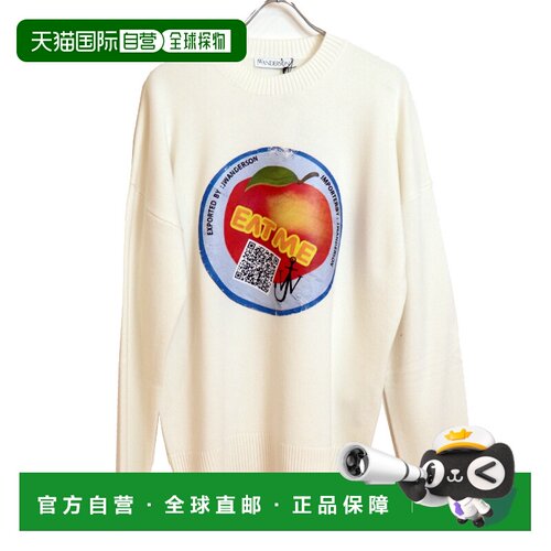 1h可退 香港直邮J.W. ANDERSON 男士针织衫 KW0804YN0243WHITE SS