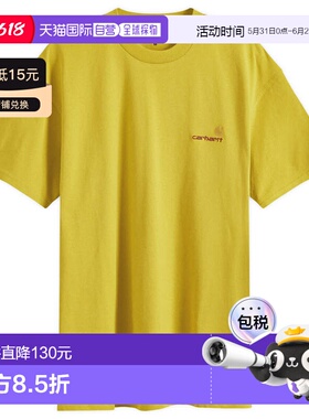 1h可退 香港直邮CARHARTT WIP 男士 American Script T恤 I029956