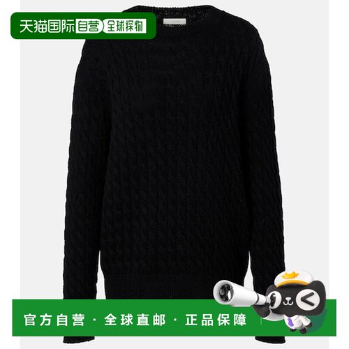 香港直邮The Row 女士 Orus 粗线针织棉质亚麻毛衣