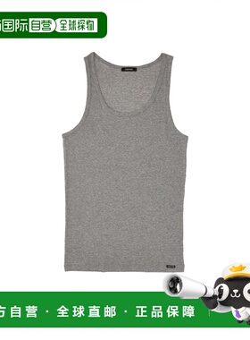 1h可退 香港直邮Tom Ford 汤姆 福特 男士 带Logo背心上衣 T4D101