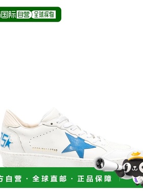香港直邮GOLDEN GOOSE 男士 白色 Ball Star 运动鞋 GMF00851F006