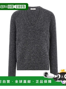 香港直邮Salvatore Ferragamo V领针织衫 122492