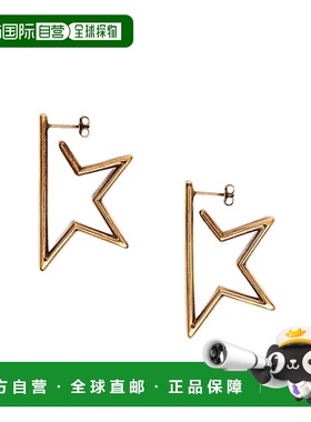 香港直邮Golden Goose Deluxe Brand 徽标耳饰 GWA00269.A000385.