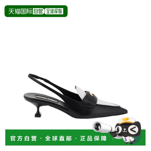 1h可退【99新未使用】香港直邮Miu Miu 尖头高跟鞋 5D901D 276缪
