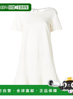 香港直邮MONCLER 女士半身裙 8560200809AD034 SS2021 白色 喇叭