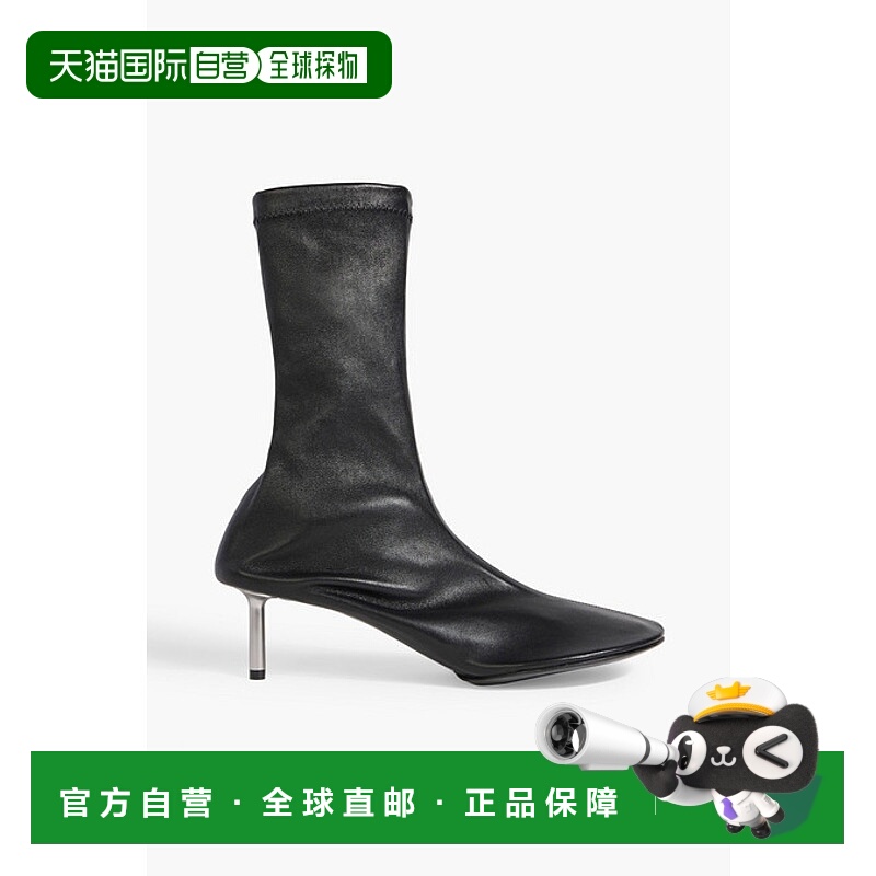 1h可退 香港直邮Jil Sander 吉尔 桑达 女士 皮质垫衬靴子 J16WU0