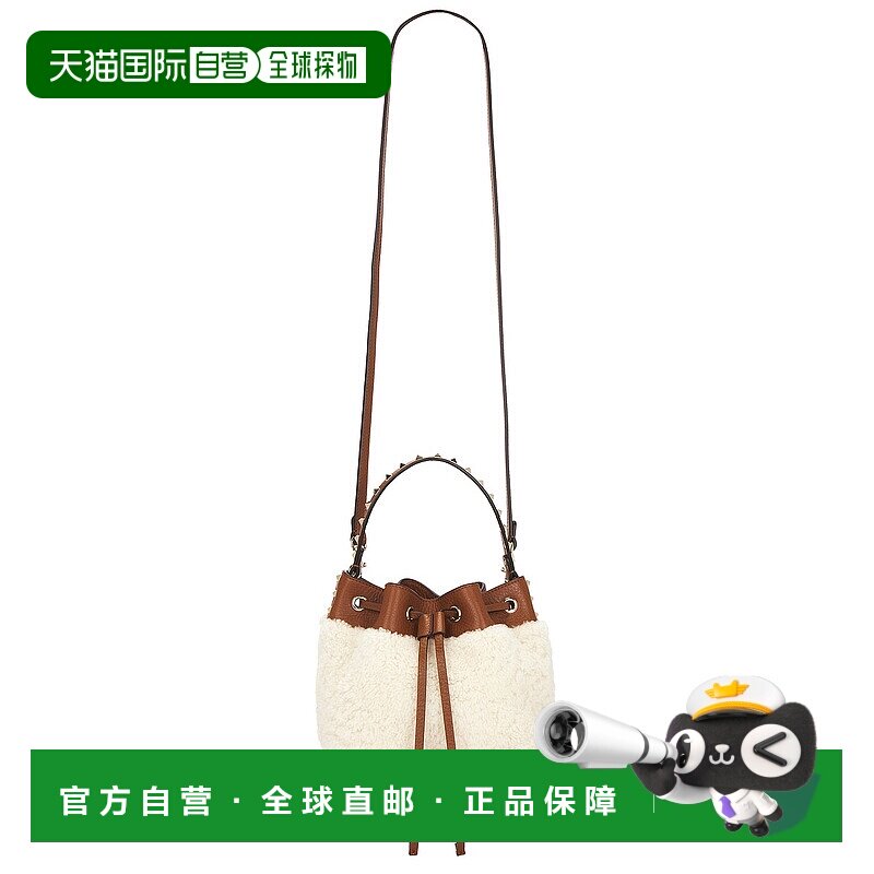 香港直邮Valentino 华伦天奴 女士 铆钉抽绳袋 6W2B0R11SMN手提包