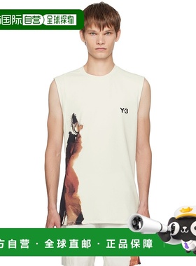 1h可退 香港直邮Y-3 男士 灰色 US Open 系列 Tennis Pro 背心 JN