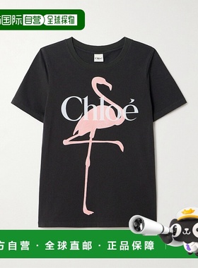 香港直邮Chloe 蔻依 女士 印花圓領T卹 CH26SJH08194女装