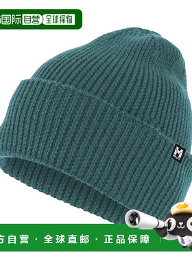 自营欧洲直邮Millet觅乐 COSMIC 毛线帽 蓝色针织羊毛滑雪帽保暖