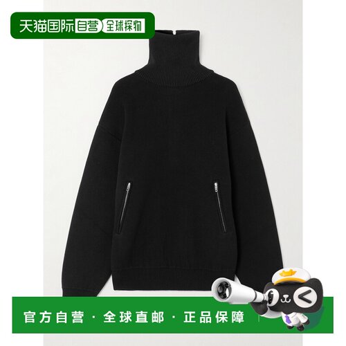 1h可退 香港直邮Balenciaga 巴黎世家 女士 BACK-TO-FRONT针织衫