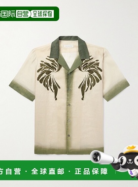 1h可退 香港直邮Dries Van Noten 德赖斯 范诺顿 男士 Camp-Colla