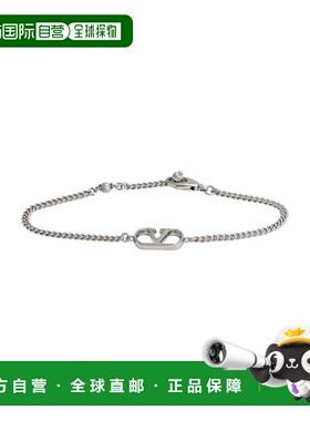 1h可退 香港直邮valentino 华伦天奴 男士 手链 metal金属色 舒适