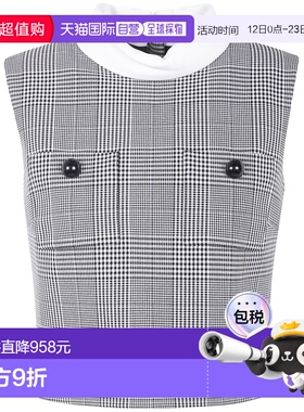 1h可退 香港直邮Self-Portrait 女士 威尔士王子格纹上衣 PF25036