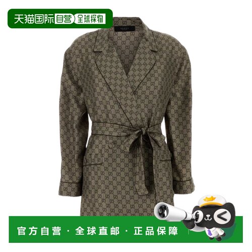香港直邮Gucci 丝绸斜纹衬衫 864562ZAUUN花衬衫 【付后1h可退】