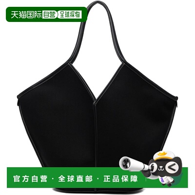 1h可退 香港直邮Hereu 女士 黑色 Calella 托特包 WBCALE单肩包