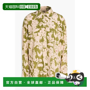 BECKHAM 印花真丝衬衫 维多利亚 女士 贝克汉姆 香港直邮VICTORIA