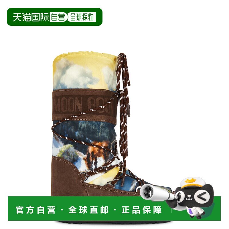 1h可退 香港直邮moon boot 月亮靴 女士 X Guest 高筒靴子(Reside