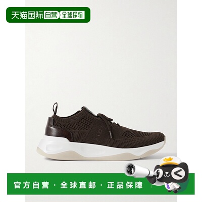 香港直邮Berluti 伯尔鲁帝 男士 Shadow Venezia 皮革边弹性针织