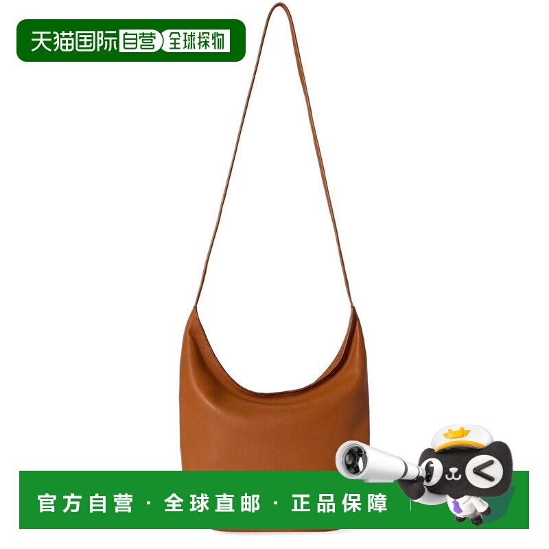 自营欧洲直邮THE ROW N/S Izzy女士棕色光滑皮革单手柄肩背包图片