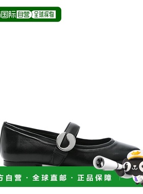 1h可退 香港直邮Coperni 女士 黑色平底鞋 COPSH74F6016BLK单鞋