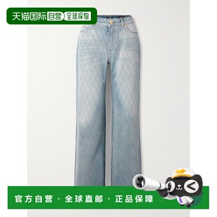 FF1MI060DF79直筒裤 美国直邮Balmain 直筒牛仔裤 女士 巴尔曼