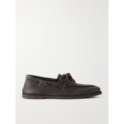 美国直邮John Lobb 男士 Foil 全粒面皮质船鞋 B03B0ML2Y