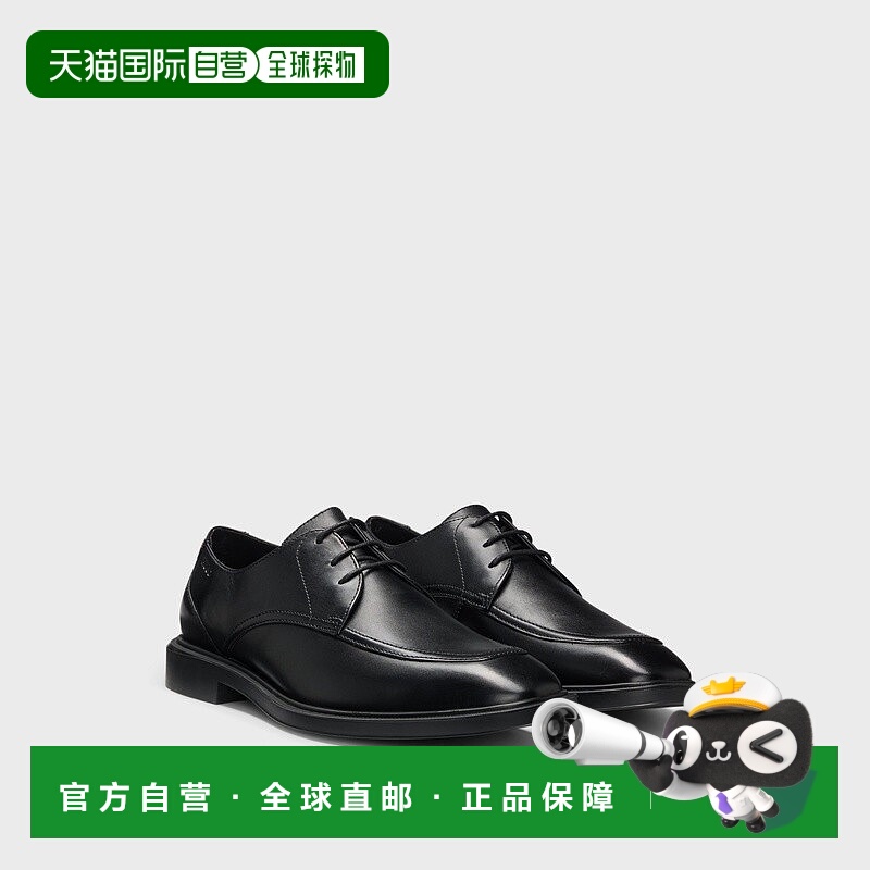 自营欧洲直邮HUGO BOSS雨果HUGO RED双缝线皮革德比鞋男鞋皮鞋