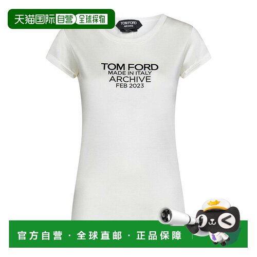 欧洲直邮tom ford/汤姆福特 女士 上装T恤短袖