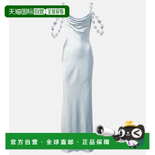 香港直邮Self 花朵装 Portrait Bridal 饰缎面睡裙 女士 1h可退