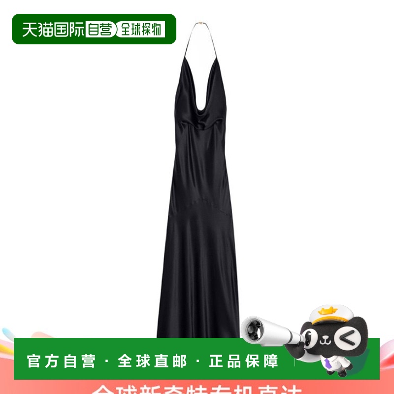 香港直邮Celine 褶皱细节长款连衣裙 2R86J346H.