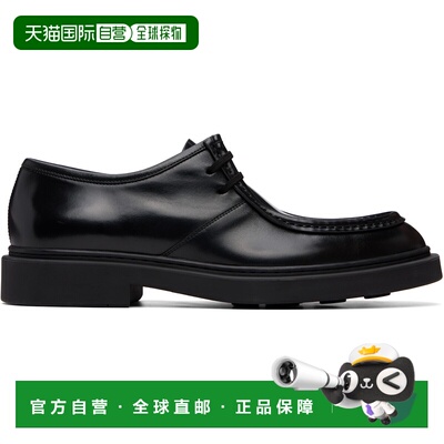 香港直邮Jil Sander 吉尔 桑达 男士 黑色系带德比鞋 J33ZJ0028P7