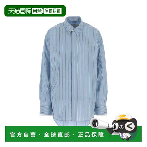 香港直邮Ami Paris 女士衬衫 USH863CO0249A232 AW2026 蓝色