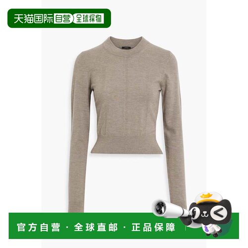 JOSEPH 约瑟夫 女士 混杂羊绒混纺毛衣 JF0054590102TAUPE