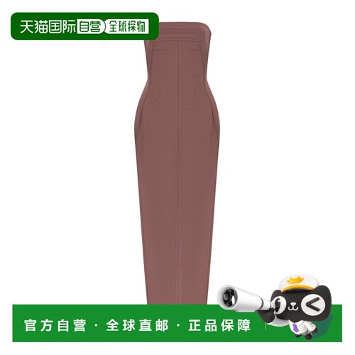 Rick Owens 抹胸连衣裙 RP02F5524WST