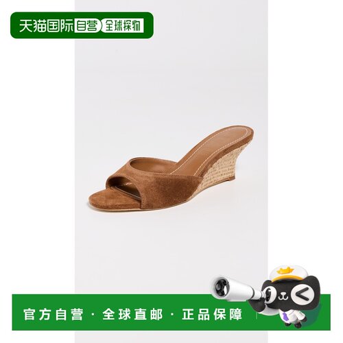 1h可退 香港直邮Staud 女士 Brigitte 坡跟鞋厚底单鞋