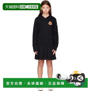 女童 盟可睐 黑色 Pleated 儿童连 1h可退 Skirt 香港直邮Moncler