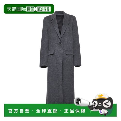 1h可退 香港直邮TOTEME 女士外套 251WRO4725FB0006020 AW2025 黑