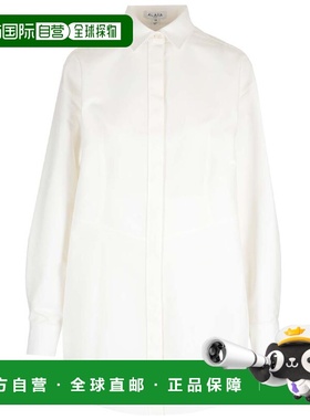 1h可退 香港直邮alaia 女士 长袖衬衫 AA9R10534T447 white白色
