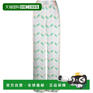 1h可退 香港直邮Casablanca 女士 白色裤子 WPS24TR15201PINGPONG