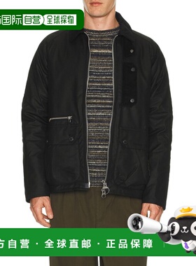 香港直邮barbour 巴伯尔 男士 Tract 蜡夹克 MWX2524